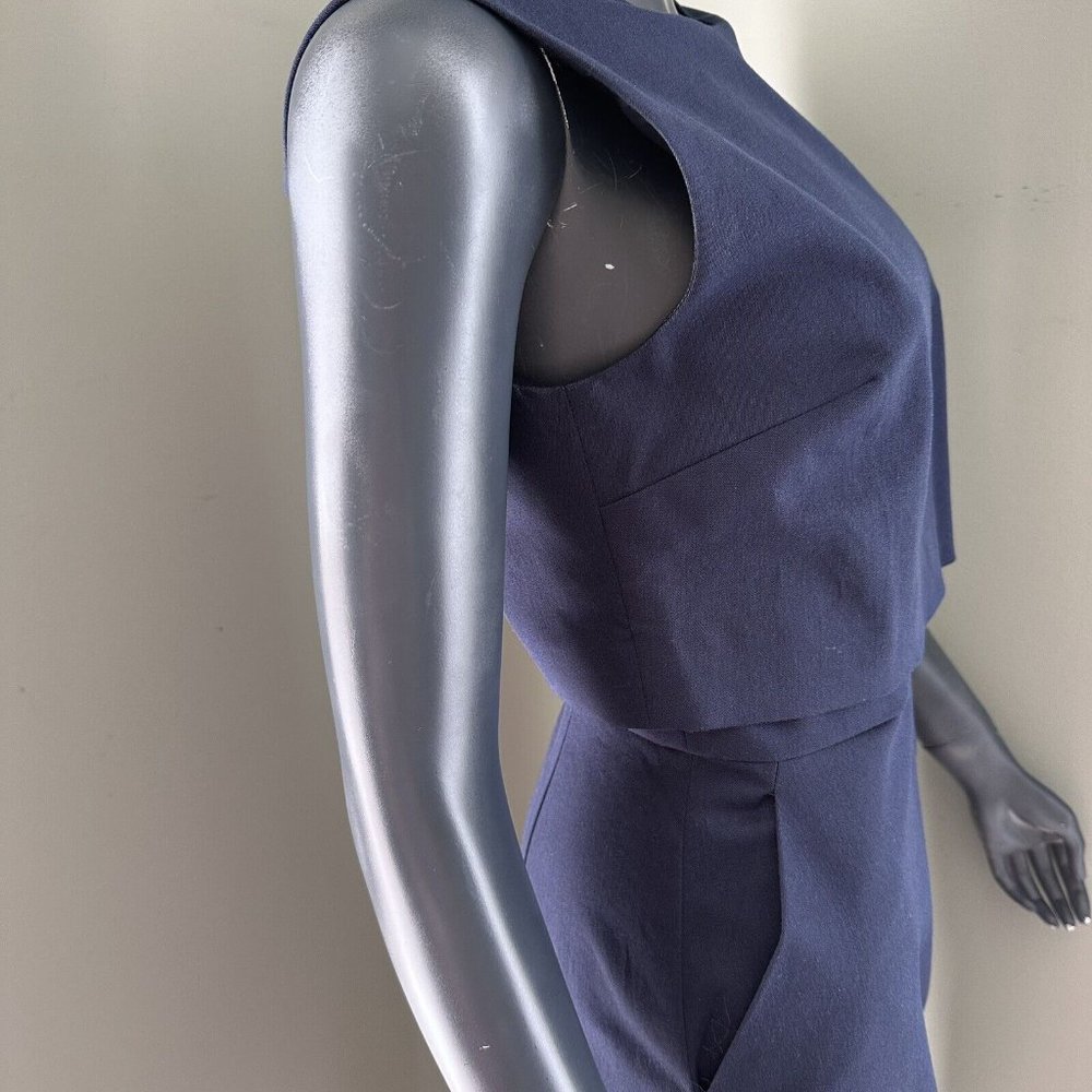 SOLD J Crew Going Places Blue Dress Sz 0 NWT $158 - Picture 5 of 16